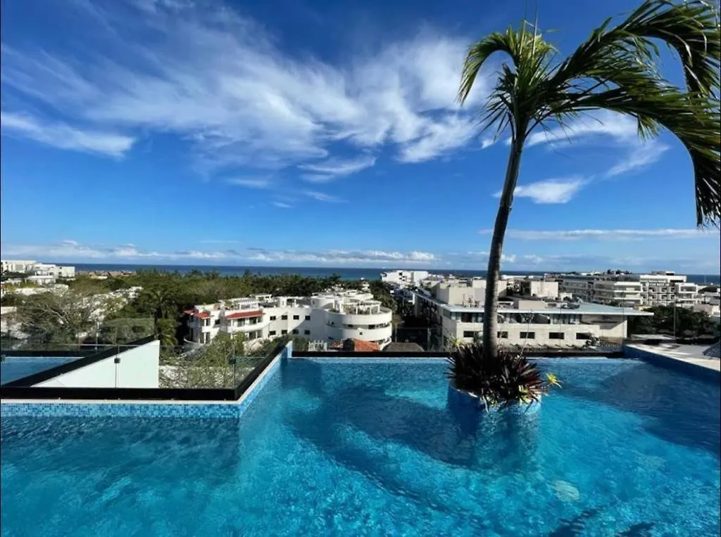 Apartamento Departamento nuevo con vista al mar Playa del Carmen 0*,  México